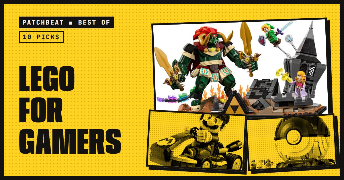 Cover art: 10 LEGO sets every video game fan will want on their shelf