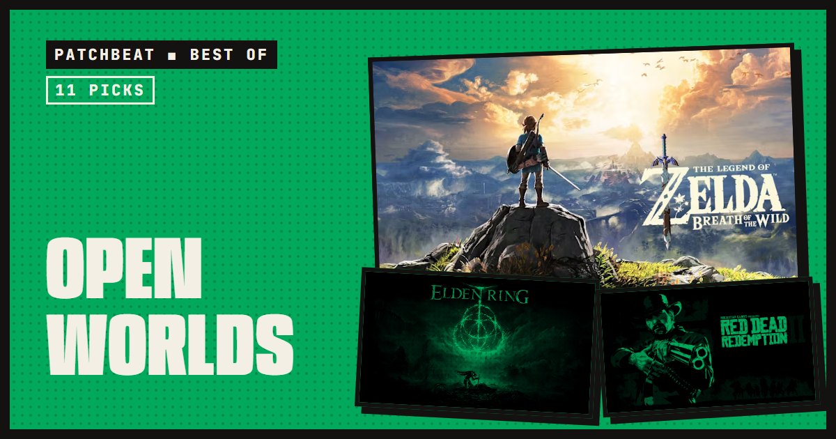 Cover art: 11 open-world games that are a joy to simply wander
