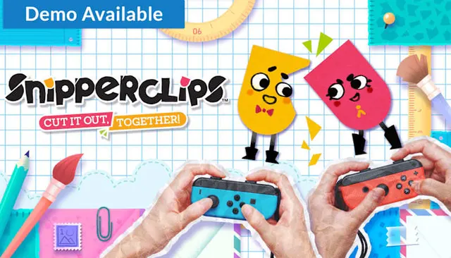 Snipperclips key art